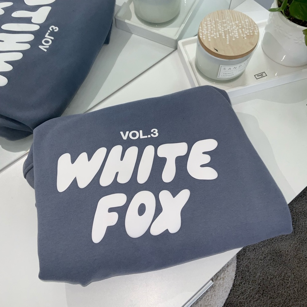 White Fox Boutique Gray Teddy Jacket